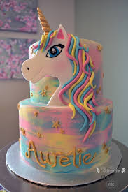 Rainbow Unicorn Cake Gateau Licorne Arc En Ciel Dessert For Dinner Birtday Cake Rainbow Unicorn Cake