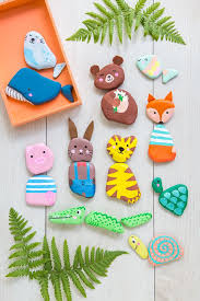 Steine Bemalen Susse Spielidee Fur Kinder Basteln Mit Steinen Bastelideen Basteln