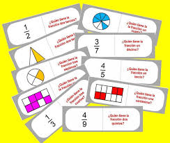 Juegos educativos de matemática 2. Juego Quien Tiene Yo Tengo De Fracciones Juegos Y Matematicas