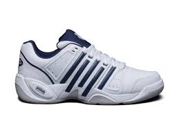 .teppich tennisschuhe halle (eu 36 / uk 3, exklusiv bei tennisprofi24, 5): Tennisshop Tennisseite Tp24 K Swiss Herren Accomplish Ii Ltr Weiss Navyblau Carpet Indoor Teppich Tennisschuhe Halle