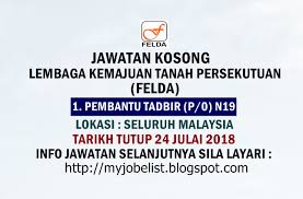 We did not find results for: Jawatan Kosong Di Lembaga Kemajuan Tanah Persekutuan Felda 24 Julai 2018 Nak Info Jauh