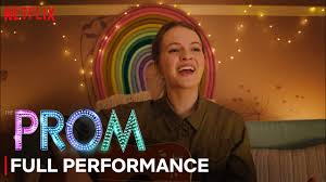 The Prom Unruly Heart Jo Ellen Pellman Full Performance Netflix Youtube