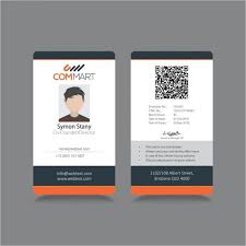 Psd Vector Eps Free Premium Templates In 2020 Id Card Template Employee Id Card Professional Business Card Design