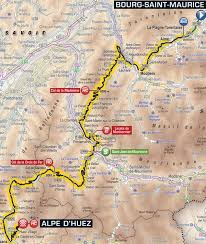 Tour de france 2021 live dashboard race info, preview, live video, results, photos and highlights. Tour De France 2018 Route Stage 12 Bourg Saint Maurice Alpe Dhuez