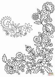 Tender Flowers Ornament Super Coloring Animal Coloring Pages Pattern Coloring Pages Free Printable Coloring Pages