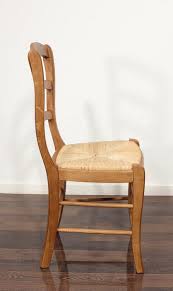 Maybe you would like to learn more about one of these? Chaise En Chene Massif De Style Louis Philippe Assise Paille De Seigle Meuble En Chene