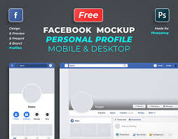 Download Facebook Mockup Templates You Can Quickly Download And Use PSD Mockup Templates