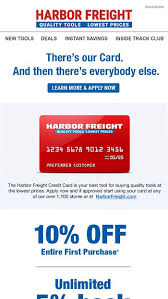 For credit cards they return it back to your card. Save Even More Money At Harbor Freight Harbor Freight Tools Email Archive