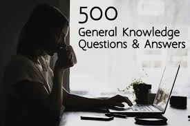 Trivial pursuit questions and answers printable quizzes general knowledge open up the boundary of knowledge. 500 General Knowledge Questions Gk Question And Answer
