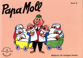 Papa Moll Malbucher