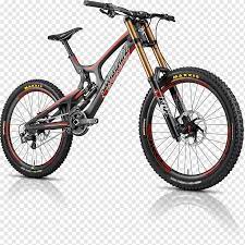 Black And Red Santa Cruz Full Suspension Bicycle Santa Cruz Bicycles Mountain Bike Downhill Bike Bicycle Mtb Dh Bike Bicycle Frame Sport Bicycle Png Pngwing