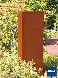Ebay kleinanzeigen stele, blumen, garten, altholz, upcycling, kunsthandwerk, blumen. Gartenbrunnen Springbrunnen Cortenstahl Stele Slink Ideen Mit Wasser