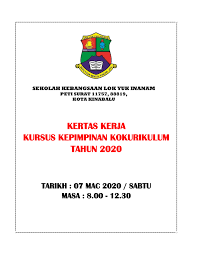 11:09 pm smk bandar damai perdana. Kertas Kerja Kursus Kepimpinan 2020 Flip Ebook Pages 1 11 Anyflip Anyflip