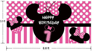 See more ideas about minnie mouse birthday party, minnie mouse birthday, minnie birthday. Minnie Mouse 3rd Birthday Backdrop Minnie Mouse 3rd Birthday Banner Party Supplies Minnie Mouse 3rd Birthday