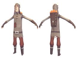 Lowpoly Miner By Lithium Sound On Deviantart Low Poly Character Low Poly Art Low Poly