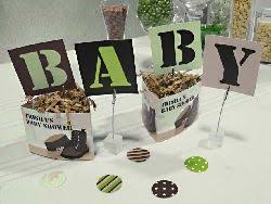Military Camo Baby Shower Table Decorations Theme Set Camouflage Baby Shower Baby Shower Camo Peanut Baby Shower