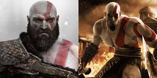 Mark Red Tattoo - Thought I'D Put A Pic Of A Kratos From God Of War Drawing  I Did Last Year. I Hadn'T Done A Pencil Portrait For A While Before I