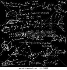 Mathematical Equations And Sketches Vector Illustration Buy This Vector On Shutterstock Find Other Images Seni Grafis Matematika Seni