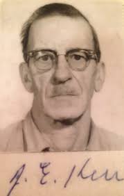 Joe Kerr, our Grandfather. When our mom got divorced, we moved into the  farmhouse with he and Grandma Mae Kerr. The road they and we lived