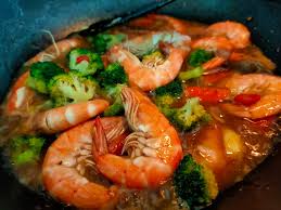 Resep masakan simple udang pedas manis bikin ketagihan bu yun kali ini akan membagikan resep dan hace 4 meses. Resepi Udang Masak Blackpepper Mudah Eyqa Hasnan S Blog