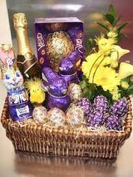 The gifts on this list are not candy, so the work for anyone. Easter Basket Inspiration Easter Gift For Adults Easter Hamper Ideas Easter Gift Hampers