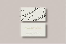 Fonts can make or break any design, especially when it comes to business cards. Sugar Rush Handwritten Script Font Typography Business Cards Business Card Inspiration Handwritten Script Font