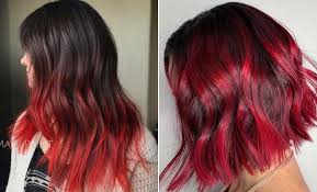 If your hair is black, but you've always wanted to try coloring it red, you can get a rich red color from the comfort of your own home. 23 Red And Black Hair Color Ideas For Bold Women Stayglam