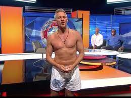 He loved the penalty area. Gary Lineker Did Match Of The Day In His Underwear
