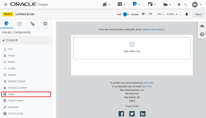 Can you embed a video in an email. Adding Videos To Emails In The Design Editor