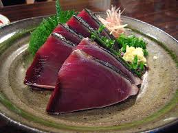 The recipe can be made with tuna or bonito fish. Tataki Wikipedia