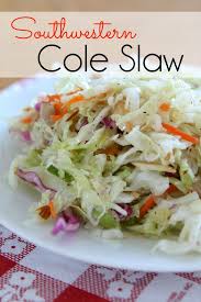 Southwestern Cole Slaw Recipe Coleslaw Recipe Coleslaw Easy Coleslaw