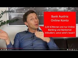 The online banking for companies. Bank Austria Online Konto 2 03 Im Monat Was Kriegt Man Dafur Youtube