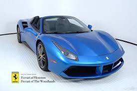 Nice Amazing Ferrari 488 Spider 2017 Ferrari 488 Spider Special Order Blu Corsa Expertly Optioned 587 Miles 2018 Ferrari 488 Ferrari Ferrari 2017