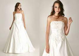 Tati Mariage Lidelia 349 Robe De Mariee Robe De Mariee Sans Bretelles Mariage