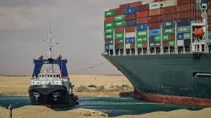 The container ship ever given, which got stuck in the suez canal for six days in march, arrived in the dutch port of rotterdam on thursday after being released by authorities in egypt. Efforts To Dislodge Stranded Suez Canal Container Ship Intensify As Backlog Grows Cnn