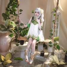 原神纳西妲cos服女须弥小吉祥草王布耶尔小草神纳套装二次元服装
