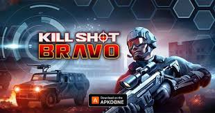 New Apk Kill Shot Bravo 6 5 Mod Unlimited Bullets Updated Moddedgames Androidgames Sniper Games Shooting Skills Army Gears