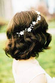 Easy Wedding Hairstyles You Can Diy Wedding Forward Short Wedding Hair Hair Styles Headband Hairstyles