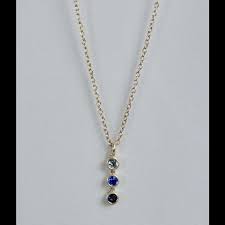 Blue Gemstone Necklace Blue Gemstone Necklace Blue Gemstones Gemstone Necklace