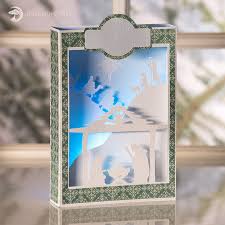 Download Nativity Paperscape Box Card Svg Svg Files For Cricut And Silhouette 3dsvg Com