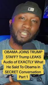 Obama's Secret Conversation with Trump Revealed