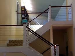 Stair railings are a necessary part of the architecture of your home if you have stairs. Cable Infill Vista Railings