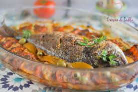 Daurade A La Chermoula Au Four Recette Recette Daurade Poisson Au Four A La Marocaine Tajine Poisson