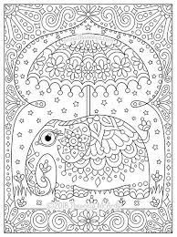 Elephant Umbrella Coloring Page From Thaneeya Mcardle S Think Happy Coloring Book Love Coloring Pages Coloring Books Umbrella Coloring Page