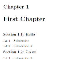 Section Numbering Without Numbers In Book Class Tex Latex Stack Exchange