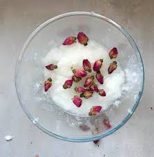 Place the sugar and sea salt into the bowl and blend well with a spoon. Diy Coconut Oil Sugar Scrub Recipe Alphafoodie