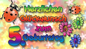 5 Geburtstag Glückwünsche Für Kinder