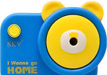AdiChai Plastic Cute Cartoon Bear Camera Shaped Manual Color Pencils/Pencil  Sharpener, Table Sharpener Machine School Stationary Gift for Kids Dust ...