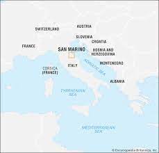 That's because the whole country is contained within 24 sq miles and is completely surrounded by italy. San Marino Geography History Capital Language Britannica