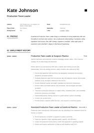 Cover letter for a team leader icover org uk. Production Team Leader Cv Example May 2021